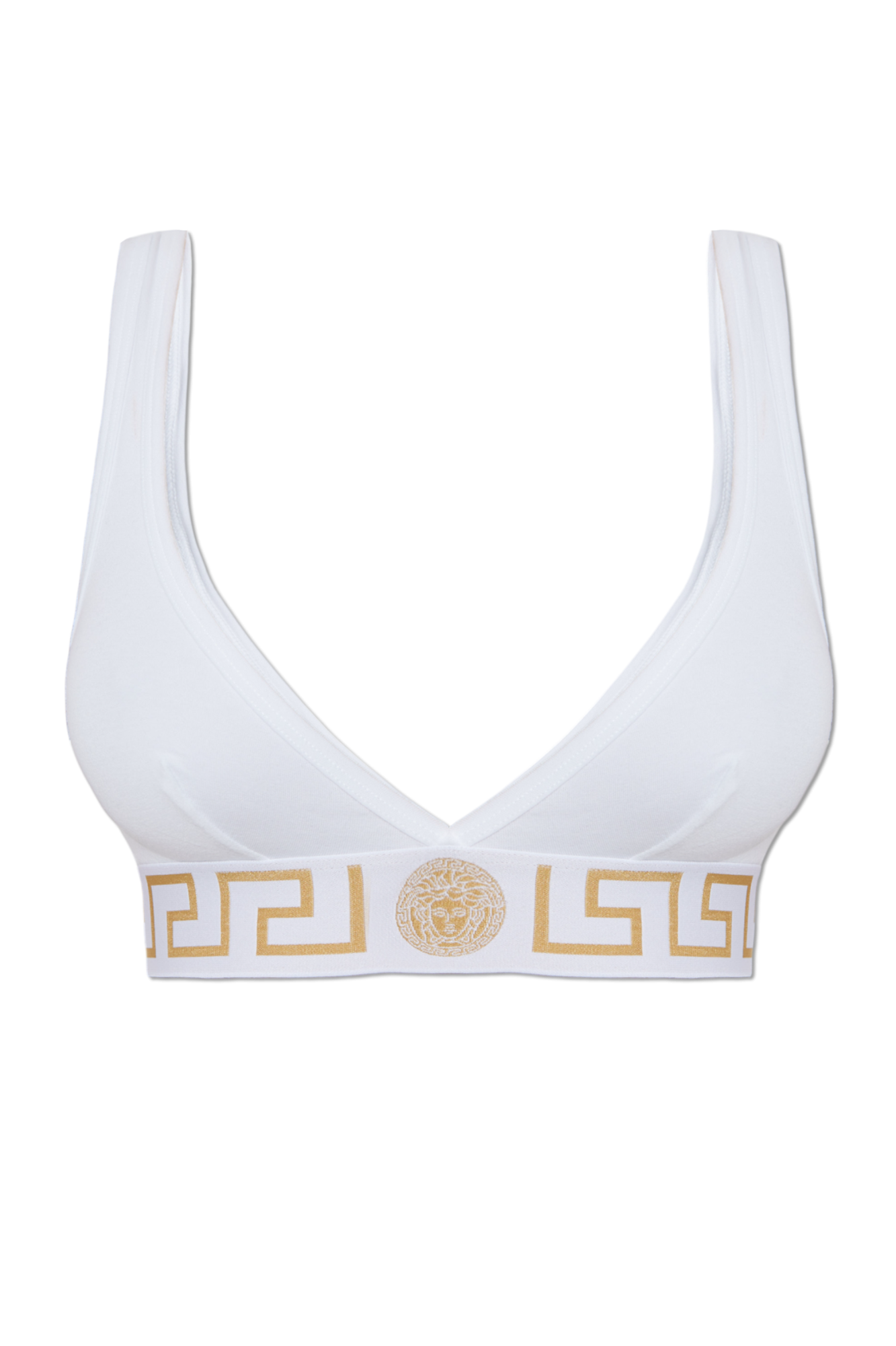 ブラジャー VERSACE Women Underwear AUD01047 1A10011A1001 WHITE Versace Cotton bra | Women's Clothing | Vitkac